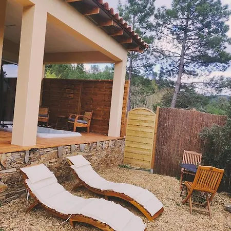 Magnifique petite villa avec jacuzzi l'attrape rêve Les Plantiers Extérieur photo